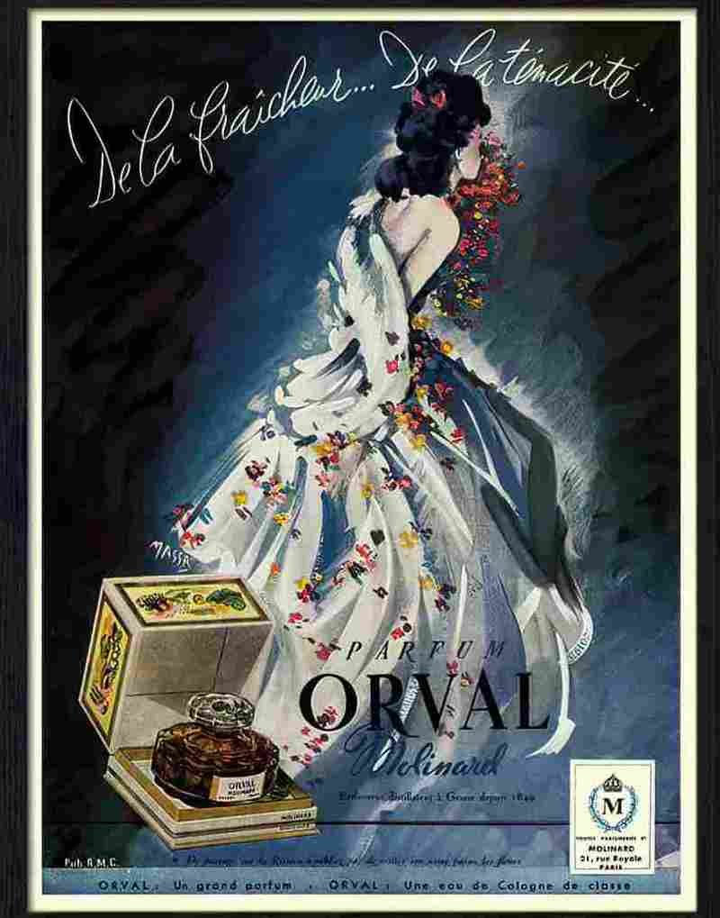 orval perfume Advert A4 Photo Print