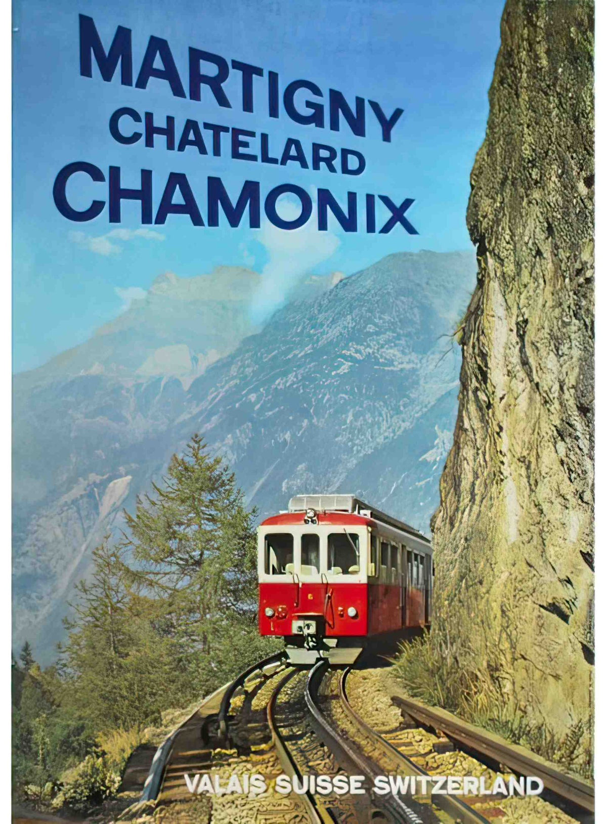 oscar darbellay martigny chatelard chamonix 1963 2 Advert A4 Photo Print