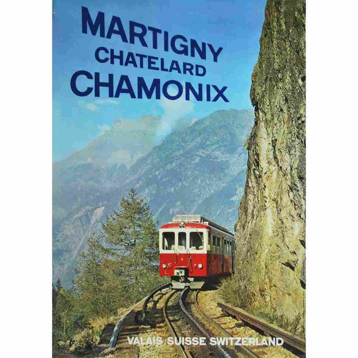 oscar darbellay martigny chatelard chamonix 1963 3 Advert A4 Photo Print