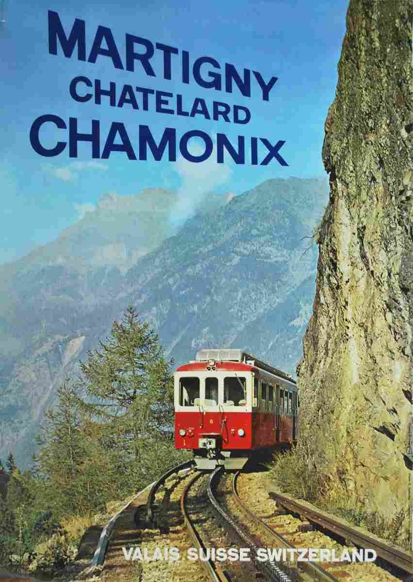 oscar darbellay martigny chatelard chamonix 1963 5 Advert A4 Photo Print