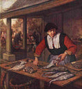 ost Fish Wife Art A4 Photo Print
