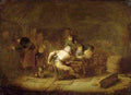 ost Interior of a Tavern Art A4 Photo Print