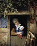 ost Mother and child Art A4 Photo Print