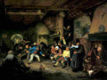 ost Peasants Dancing in a Tavern Art A4 Photo Print