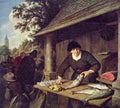 ost The Fishwife Art A4 Photo Print