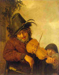 ost Wandering Musician Art A4 Photo Print