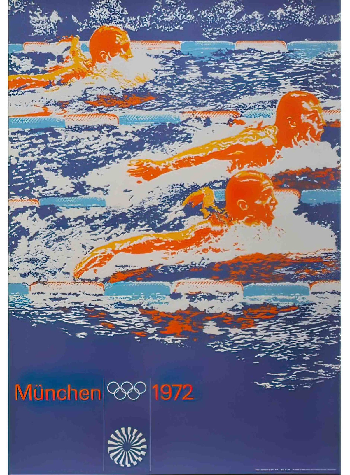 otl aicher herbert graaf photo olympische spiele muenchen 1972 1 Advert A4 Photo Print