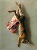 oud A Hare and a Leg of Lamb Art A4 Photo Print