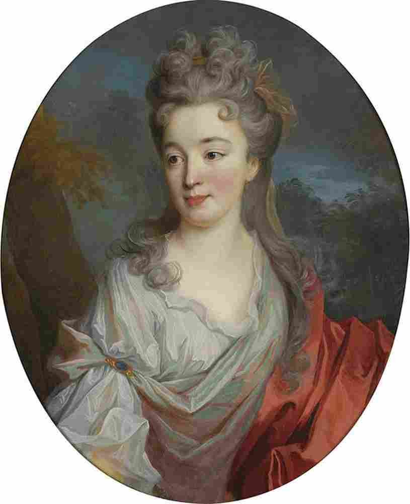 oud Portrait of a Lady Art A4 Photo Print