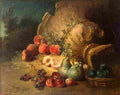 oud Still Life with Fruit Art A4 Photo Print
