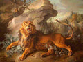 oud The Lion and the Spider main Art A4 Photo Print