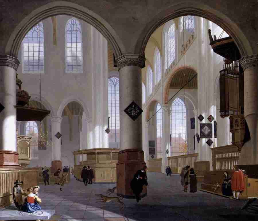 oudekerk 3 Art A4 Photo Print