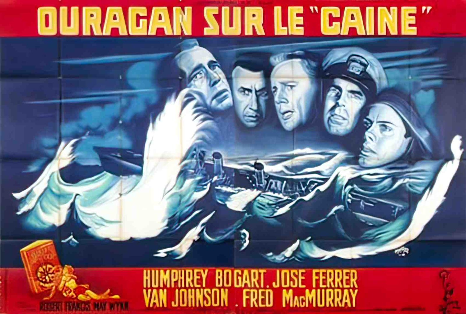 ouragan sur le caine 2P Advert A4 Photo Print