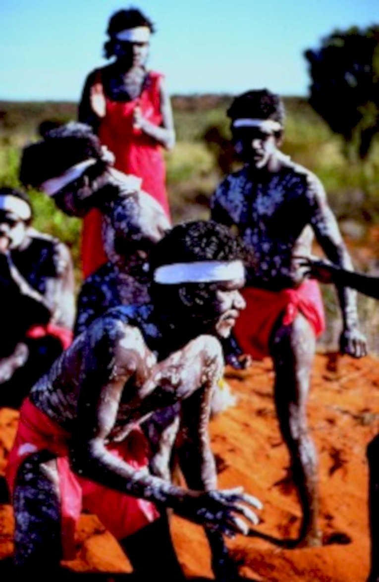 outback ceremony dancers1980s 1990s A4 Photo Print