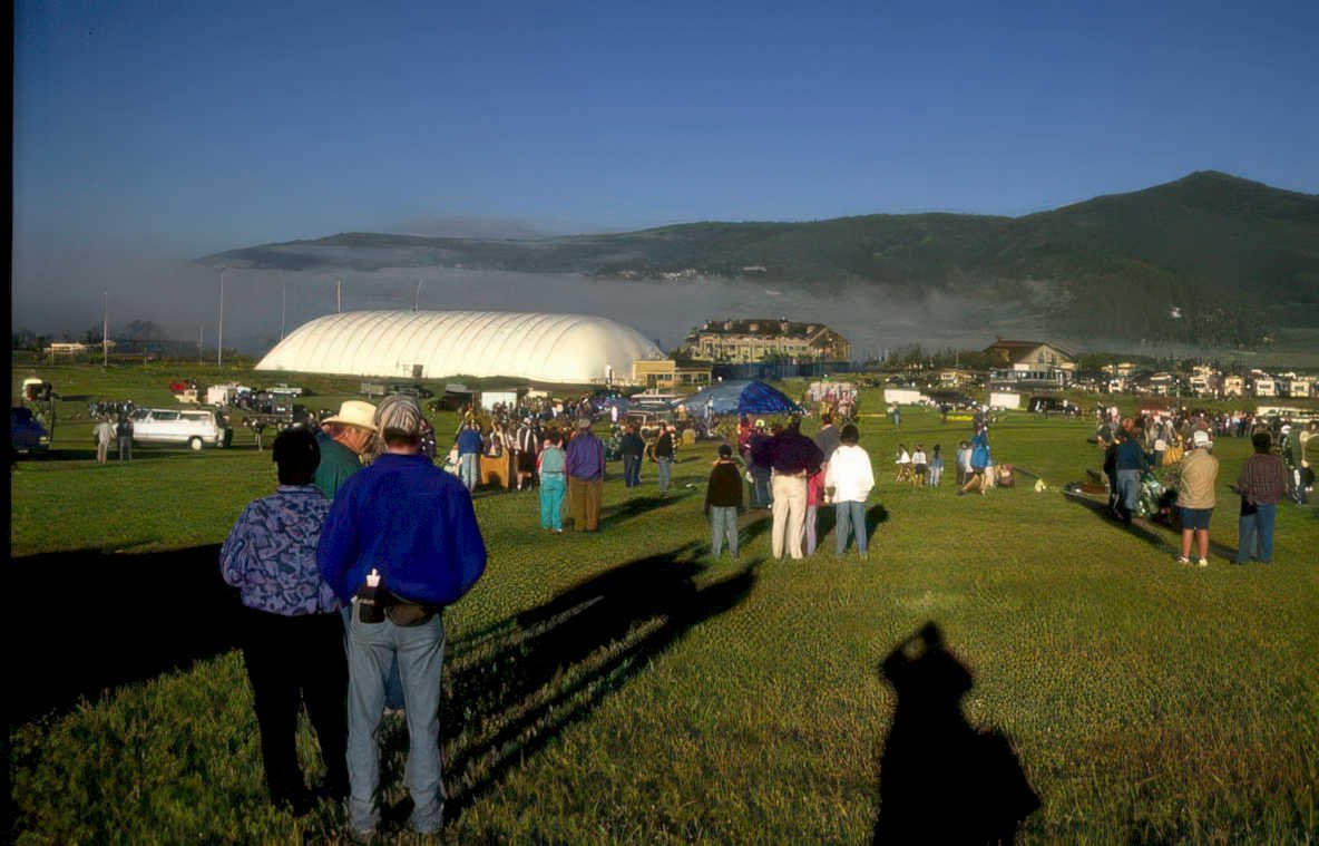 outdoor concert stage Vintage A4 Photo Print