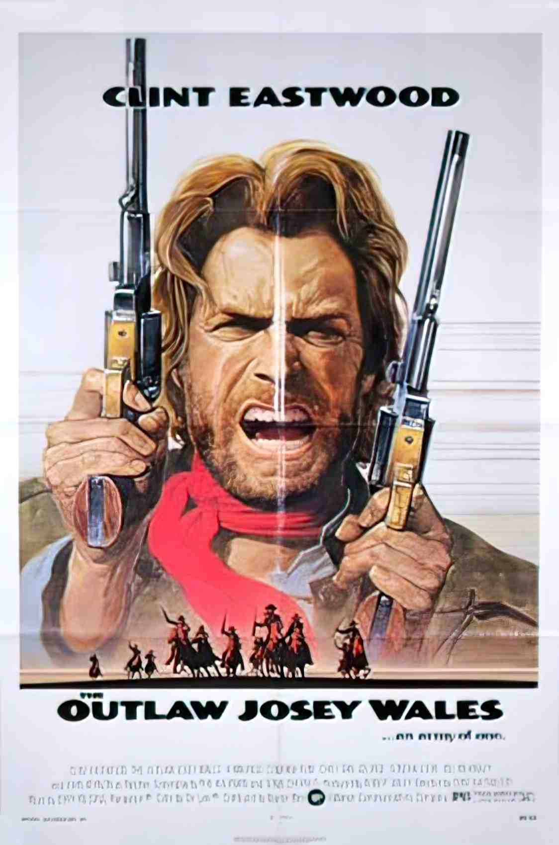 outlaw josey wales us 1sh Advert A4 Photo Print