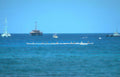 outrigger canoe race Vintage A4 Photo Print