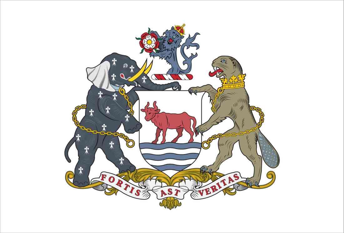 oxford city coa n5463 A4 Photo Print