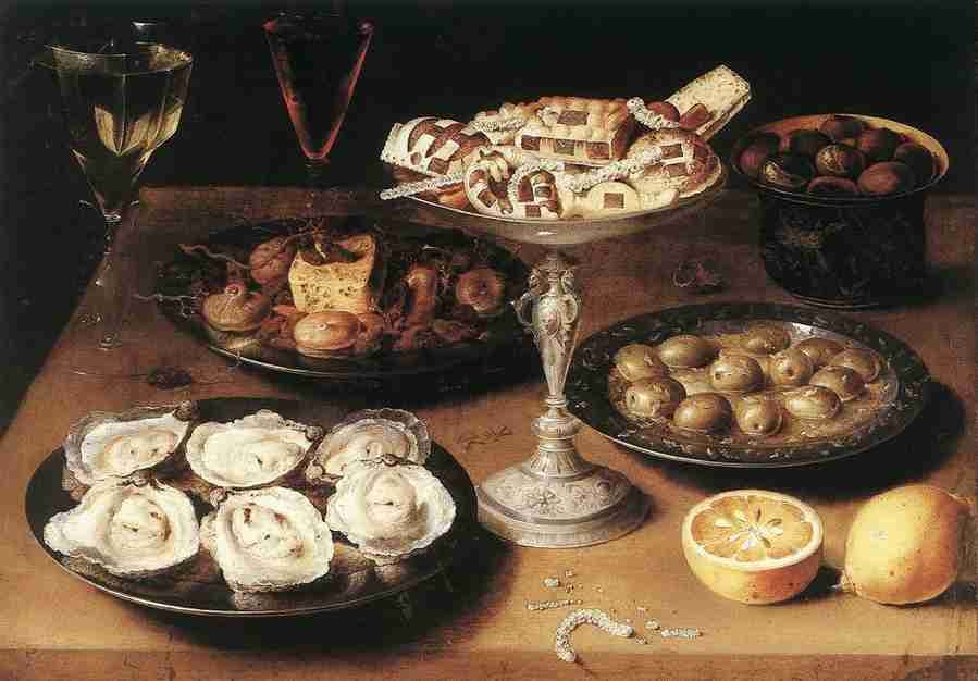 oysters 3 Art A4 Photo Print