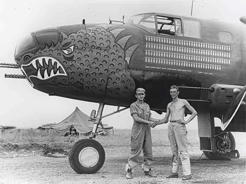p 38 lightning 4 Vintage world war A4 Photo Print