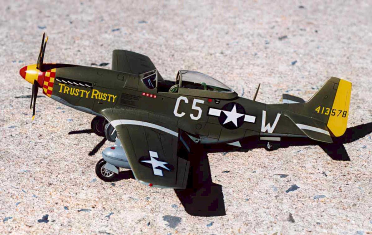 p 51d mustang 27 Vintage world war A4 Photo Print
