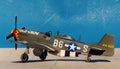 p 51d mustang 9 Vintage world war A4 Photo Print
