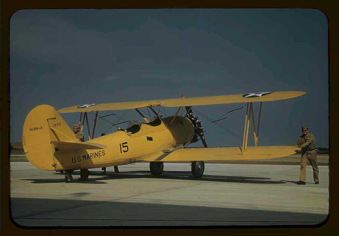 p19 pusher marine Vintage world war A4 Photo Print