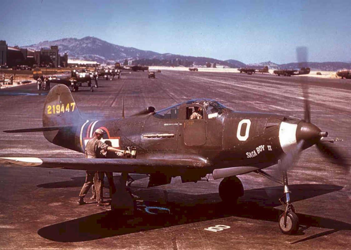 p38 saga boy Vintage world war A4 Photo Print