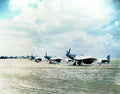 p47 thunderbolt formation Vintage world war A4 Photo Print