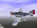 p51 mustang old Vintage world war A4 Photo Print