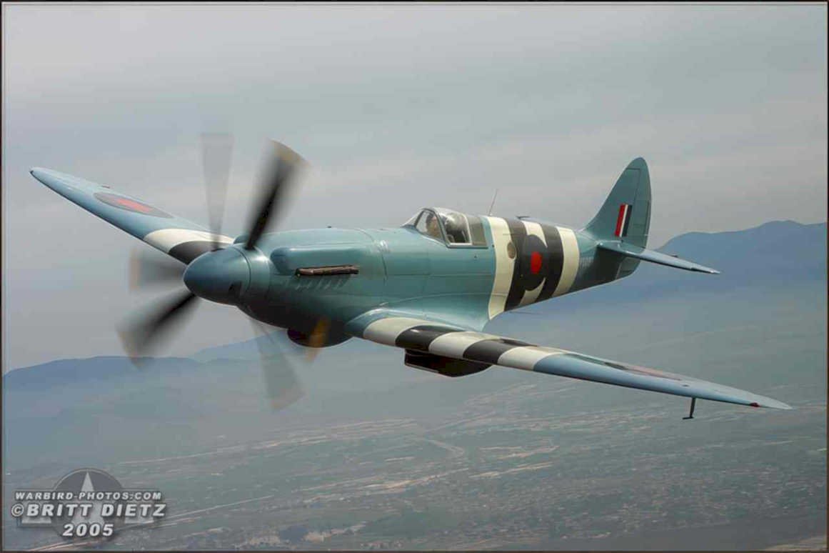 p51d mustang warwick Vintage world war A4 Photo Print
