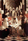 pa Saint Wolfgang Altarpiece Circumcision Art A4 Photo Print
