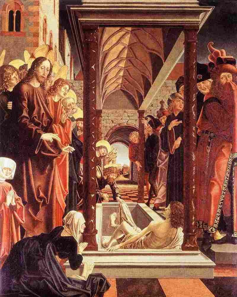 pa St Wolfgang Alterpiece Lazarus Art A4 Photo Print