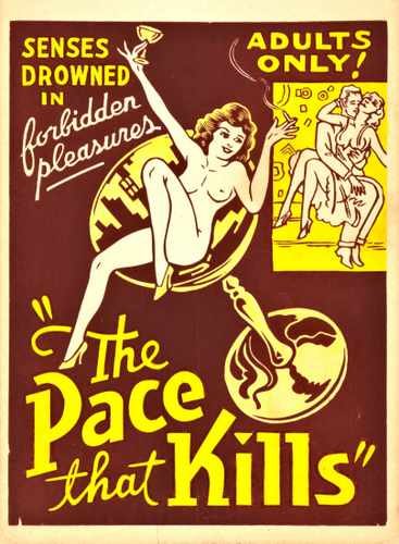 pace that kills  01 film star poster A4 Photo Print