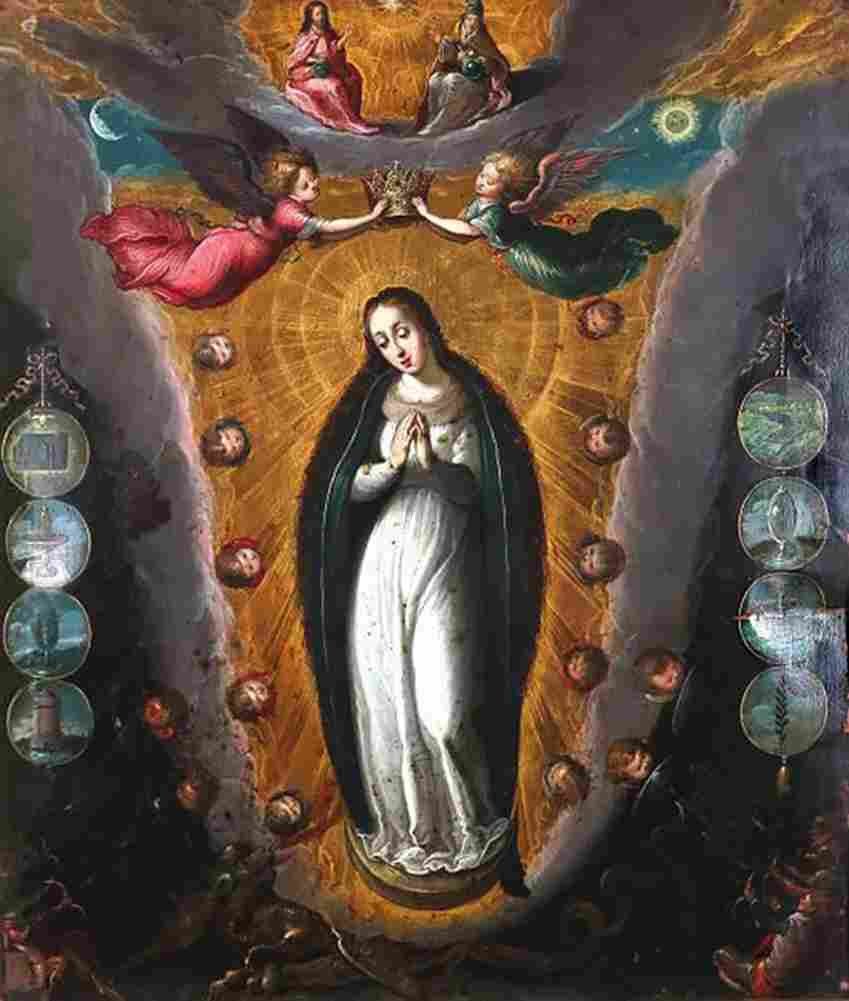 pacheco immaculate conception Art A4 Photo Print