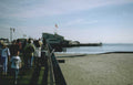pacific coast pier Vintage A4 Photo Print