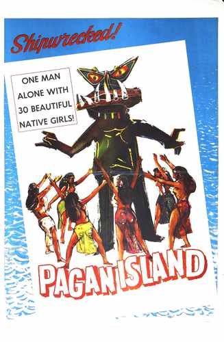 pagan island  01 film star poster A4 Photo Print