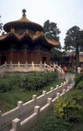 pagoda summer palace 1980s 1990s A4 Photo Print