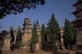pagodas luoyang china 1980s 1990s A4 Photo Print