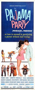 pajama party  03 film star poster A4 Photo Print