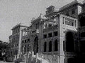 palace courtyard building1980s 1990s A4 Photo Print