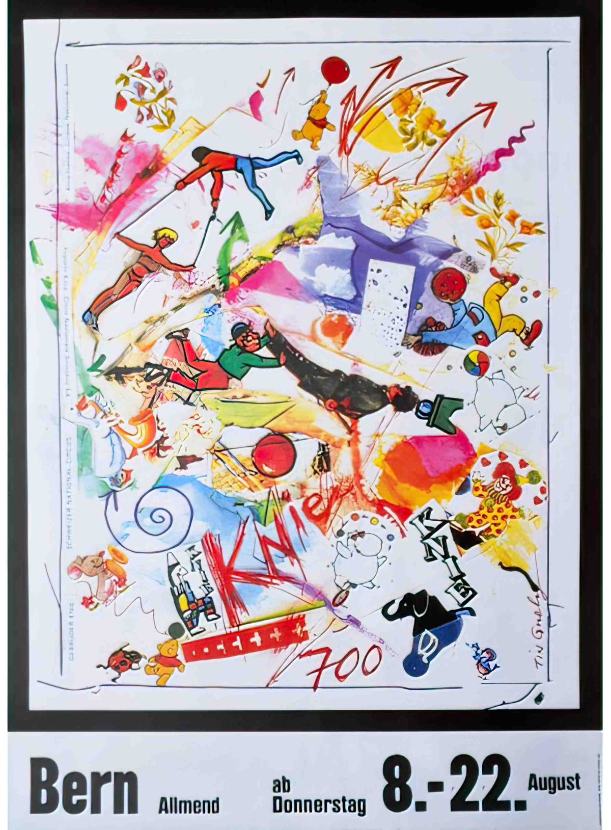palazzo grassi venezia jean tinguely 1987 26 Advert A4 Photo Print