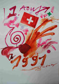 palazzo grassi venezia jean tinguely 1987 41 Advert A4 Photo Print