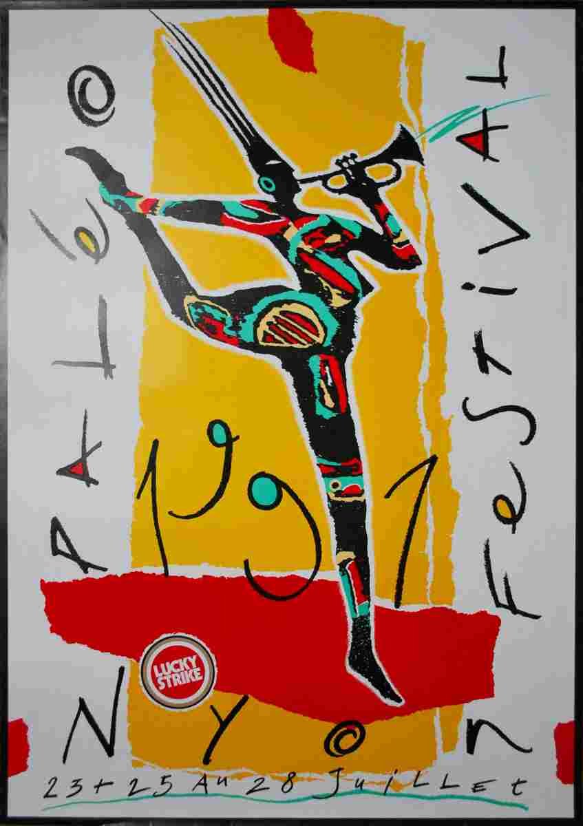 paleo nyon pascal bolle 1991 4 Advert A4 Photo Print