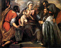 palg Virgin and Child with Saints Art A4 Photo Print