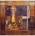 pallas athena klimt square A4 Photo Print