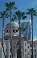 palm springs city 1980s 1990s A4 Photo Print
