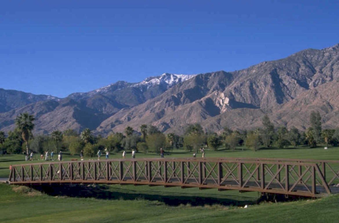 palm springs golf 1980s 1990s A4 Photo Print