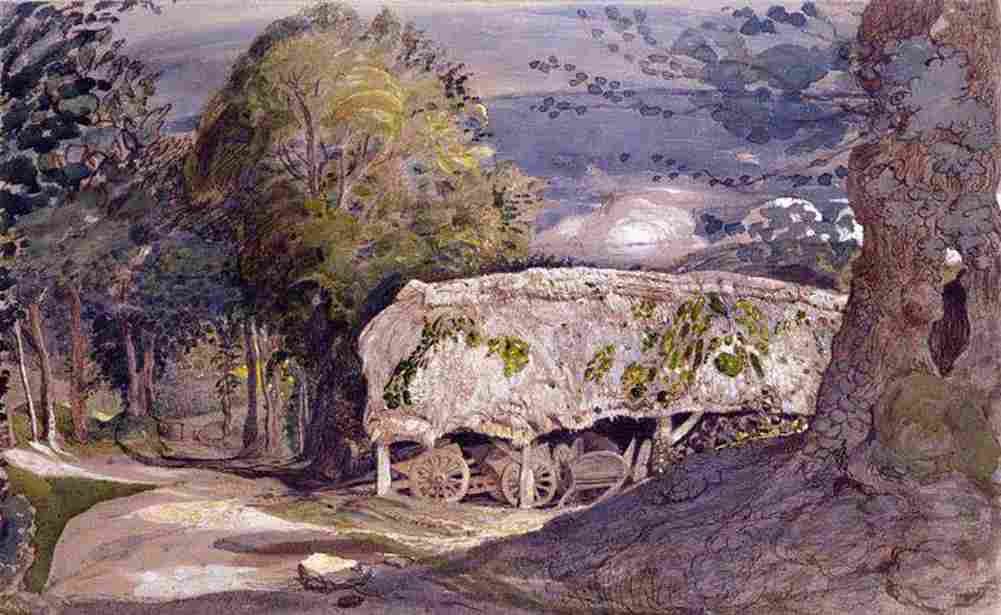 palmer landscape with a barn Art A4 Photo Print