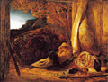 palmer the sleeping shepherd Art A4 Photo Print